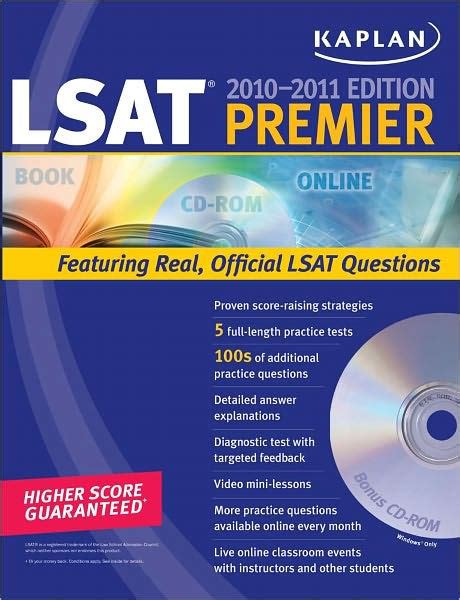 Kaplan LSAT 2011 Premier with CD-ROM Kaplan LSAT Premier Program W CD Kindle Editon