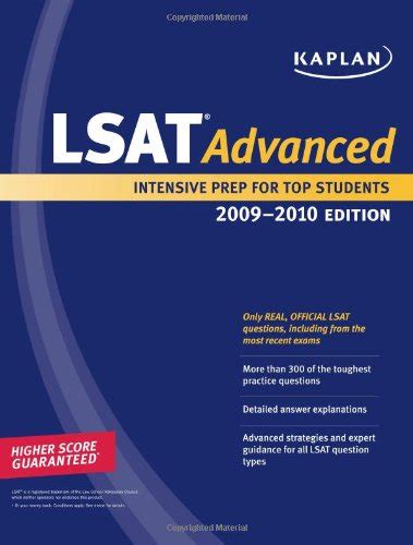 Kaplan LSAT Advanced 2009-2010 Edition Kindle Editon