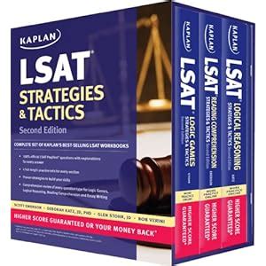 Kaplan LSAT Strategies and Tactics Boxed Set 2nd Edition Kindle Editon