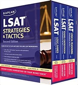 Kaplan LSAT Strategies and Tactics Boxed Set Kaplan Test Prep PDF