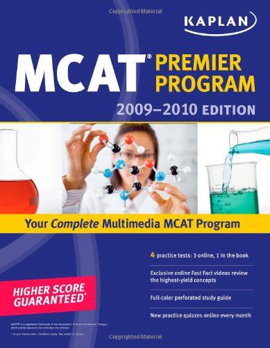 Kaplan MCAT 2009-2010 Premier Program Kaplan MCAT Premier Program W CD Doc