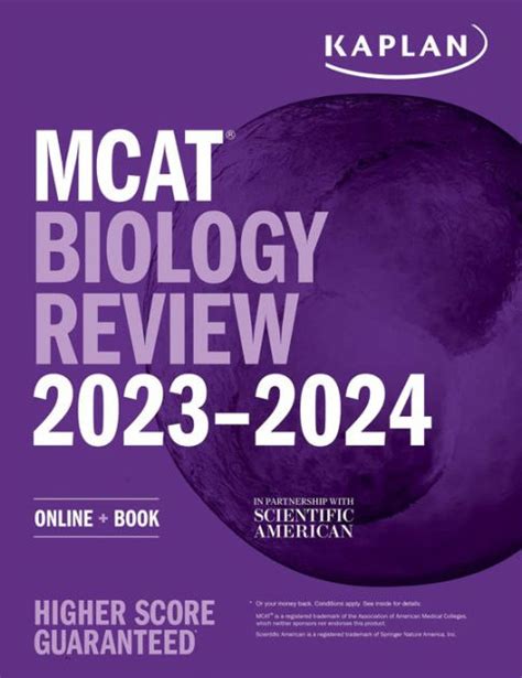 Kaplan MCAT Biology Review Notes Kaplan Test Prep Reader