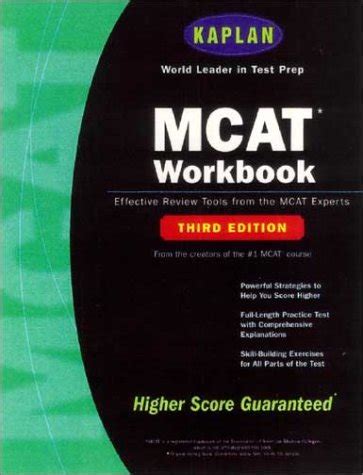 Kaplan MCAT Workbook Third Edition Kaplan MCAT Practice Tests Epub