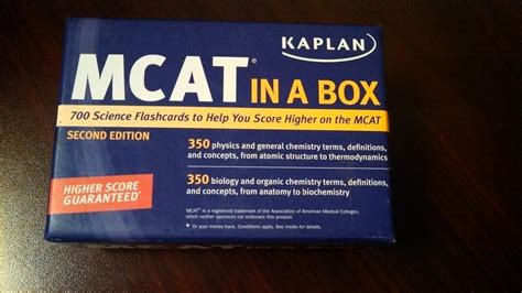 Kaplan MCAT in a Box Doc