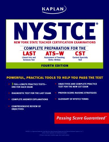 Kaplan NYSTCE Complete Preparation for the LAST ATS-W and CST Reader