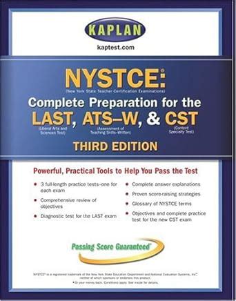 Kaplan NYSTCE Third Edition Complete Preparation for the LAST and ATS-W Epub