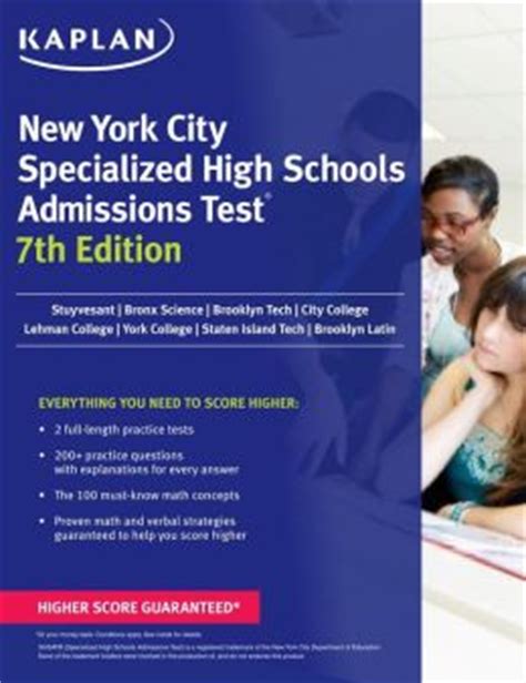 Kaplan New York City Specialized High Schools Admissions Test Kindle Editon