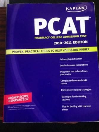 Kaplan PCAT 2010-2011 Edition Reader