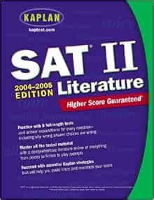 Kaplan SAT II Literature 2004-2005 Kaplan SAT Subject Tests Literature PDF