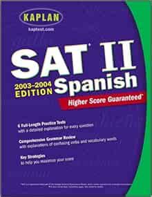 Kaplan SAT II Spanish 2004-2005 Kaplan SAT Subject Tests Spanish Epub