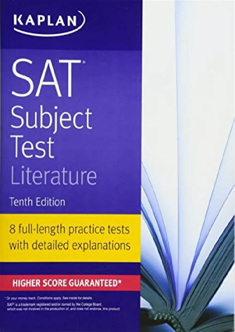 Kaplan SAT Subject Test Literature 2006-2007 Kaplan SAT Subject Tests Literature Reader