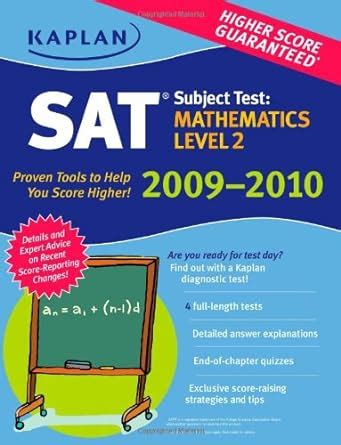 Kaplan SAT Subject Test Mathematics Level 2 2009-2010 Edition Reader