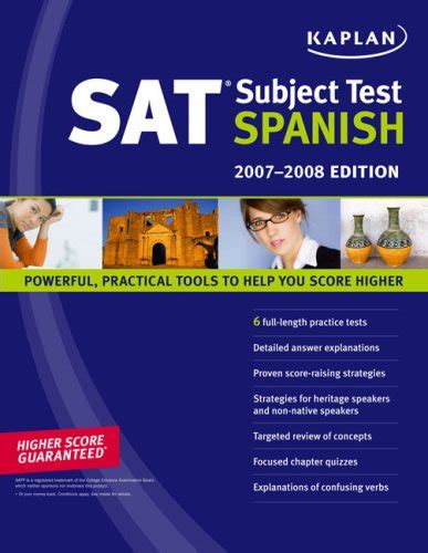 Kaplan SAT Subject Test Spanish 2007-2008 Edition Doc