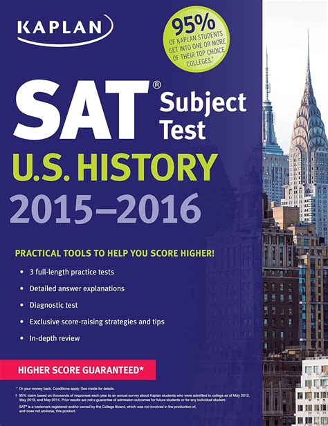 Kaplan SAT Subject Test US History 2015-2016 Kaplan Test Prep Kindle Editon