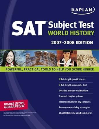 Kaplan SAT Subject Test World History 2006-2007 Kindle Editon