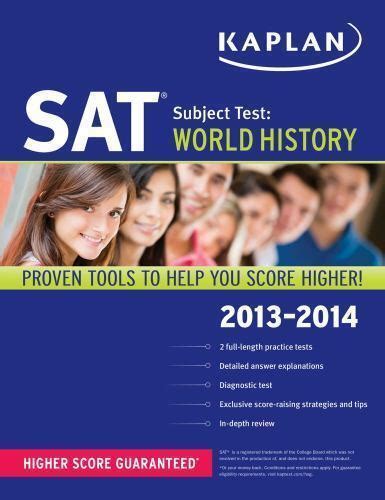 Kaplan SAT Subject Test World History 2013-2014 Kaplan Test Prep Doc