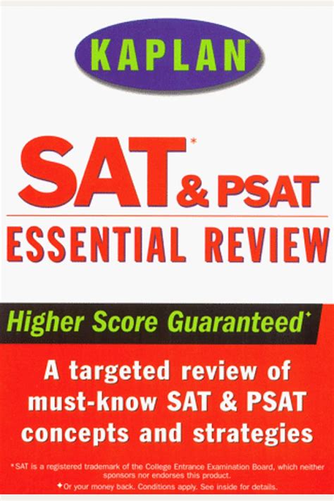 Kaplan SAT and PSAT Essential Review PDF