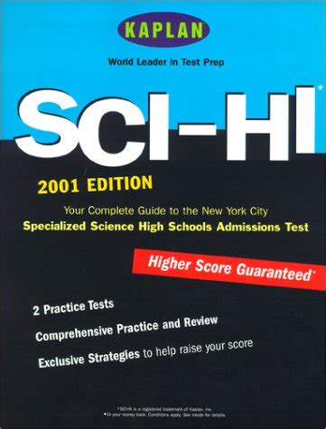 Kaplan SCI-HI Admissions Test 2001 Kindle Editon