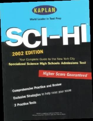 Kaplan SCI-HI Admissions Test 2002 Epub