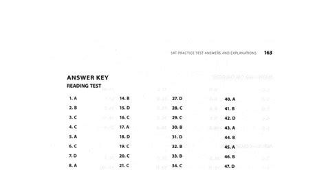 Kaplan Sat Practice Test 12 Answer Key PDF