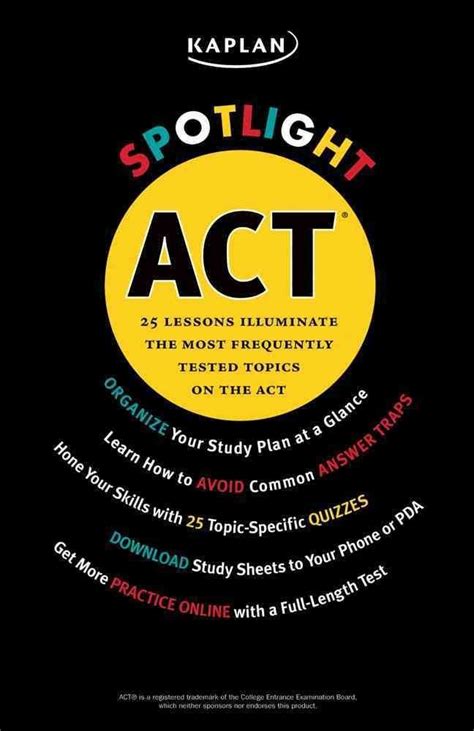 Kaplan Spotlight SAT: 25 Lessons Illuminate the Most Frequently Tested Topics Epub