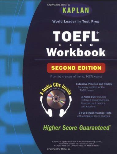 Kaplan TOEFL Workbook with 3 Audio CDs Second Edition PDF