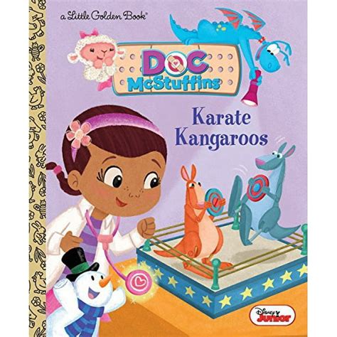 Karate Kangaroos Disney Junior Doc McStuffins Little Golden Book