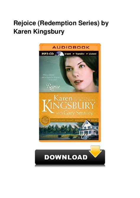 Karen Kingsbury Redemption Series pdf Kindle Editon