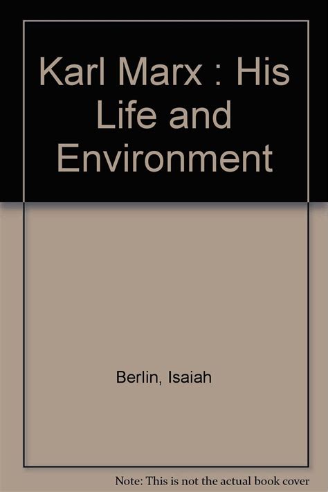 Karl Marx His Life and Environment Reader