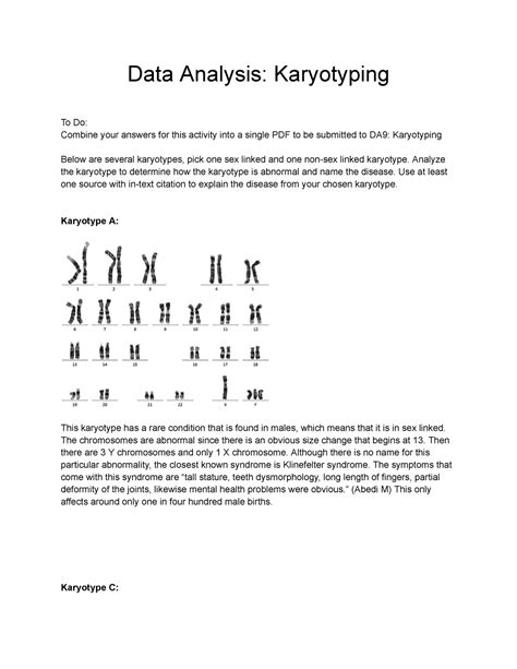 Karyotyping Lab Discussion Answers Epub