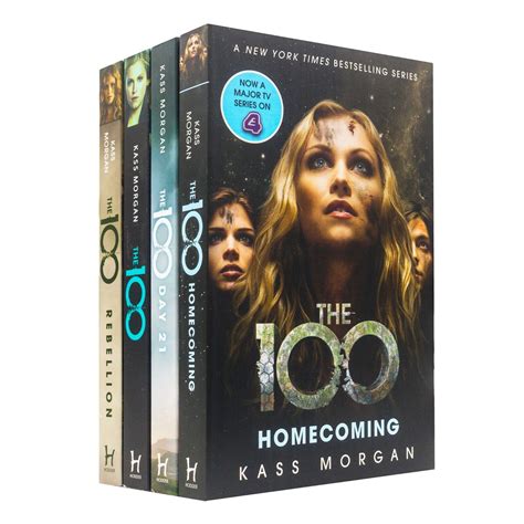 Kass Morgan The 100 Series Collection 4 Books Box Set The 100 Day 21 Homecoming Rebellion Reader