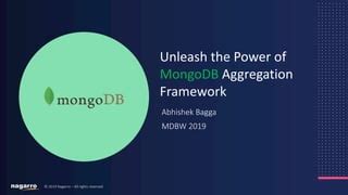 Kate.mongo: Unleashing the Power of MongoDB for Real-World Applications