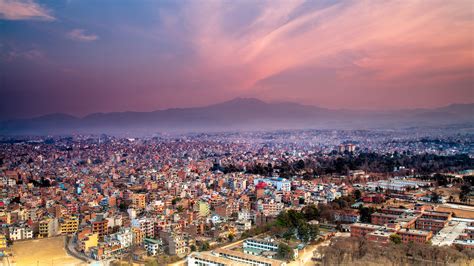 Kathmandu City at the Edge of the World