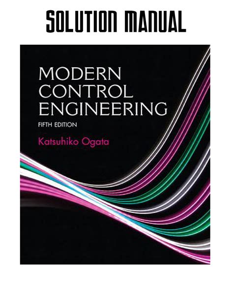 Katsuhiko Ogata Modern Control Engineering Solution Manual Reader