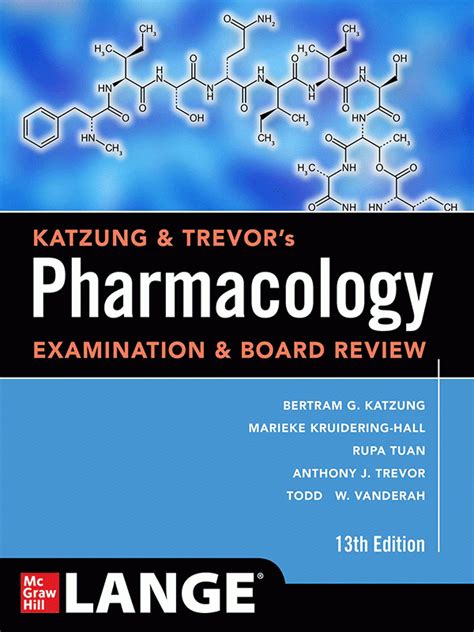 Katzung Trevors Pharmacology Examination Review PDF