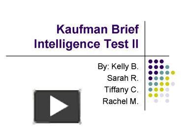 Kaufman Brief Intelligence Test 2023: Essential Guide to Measuring Cognitive Abilities