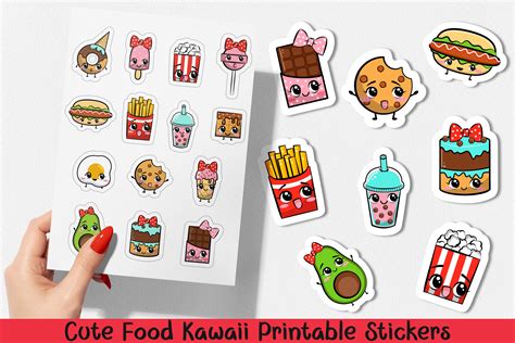Kawaii Printable Stickers
