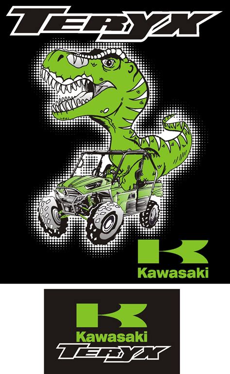 Kawasaki Teryx T-Shirts: Express Your Off-Road Passion!