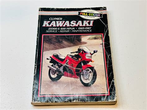 Kawasaki Zx600 1986 Repair Service Manual Ebook PDF