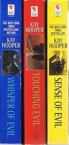 Kay Hooper Set of 4 Not a Boxed Set Whisper of Evil Sense of Evil Hunting Fear Blood Ties Doc