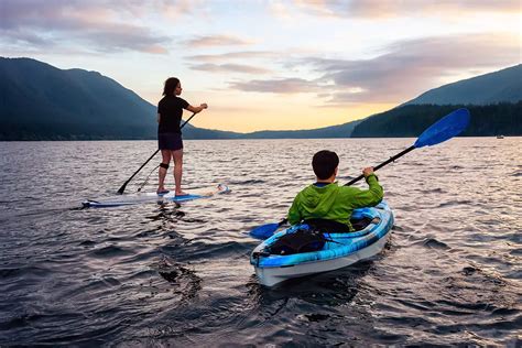 Kayaking and Paddleboarding: