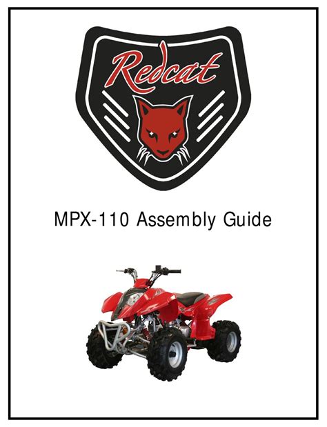 Kazuma Redcat Atv Manual Ebook Epub