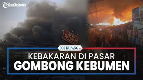 Kebakaran Pasar Gombong: Seruan untuk Pemulihan dan Pencegahan Bencana di Masa Depan