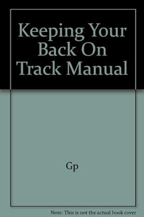 Keeping Your Back on Track Manual PDF