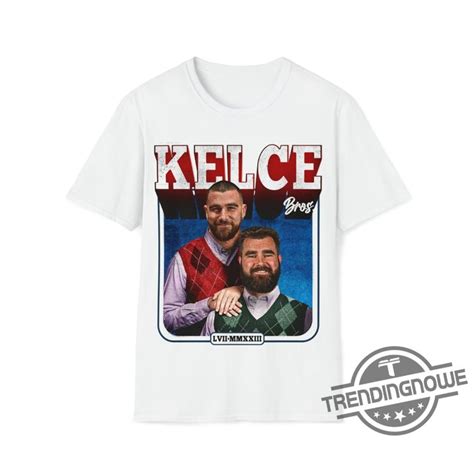 Kelce Brothers Shirt: A Symbol of Footballing Fraternity and Family Bonds