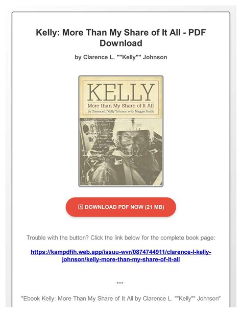 Kelly: More Than My Share of It All Ebook Kindle Editon