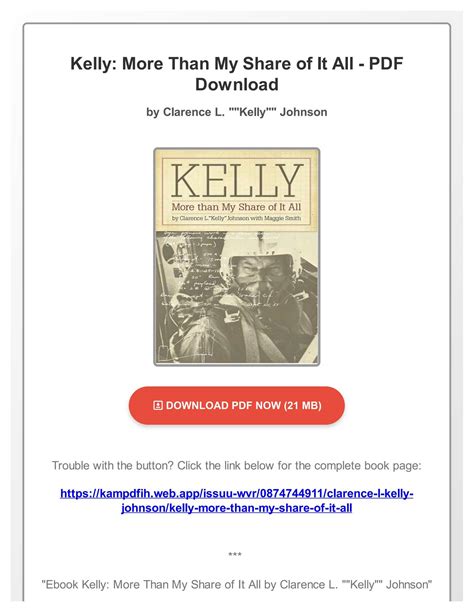 Kelly: More Than My Share of It All Ebook Kindle Editon