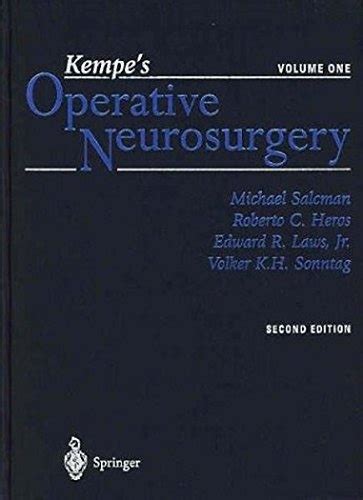 Kempe Operative Neurosurgery Cranial, Cerebral, and Intracranial Vasc Reader