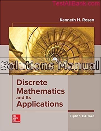 Kenneth Rosen Discrete Mathematics Solutions Free Download Kindle Editon