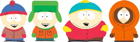 Kenny, Stan, Cartman, and Friends: A Journey Through Time